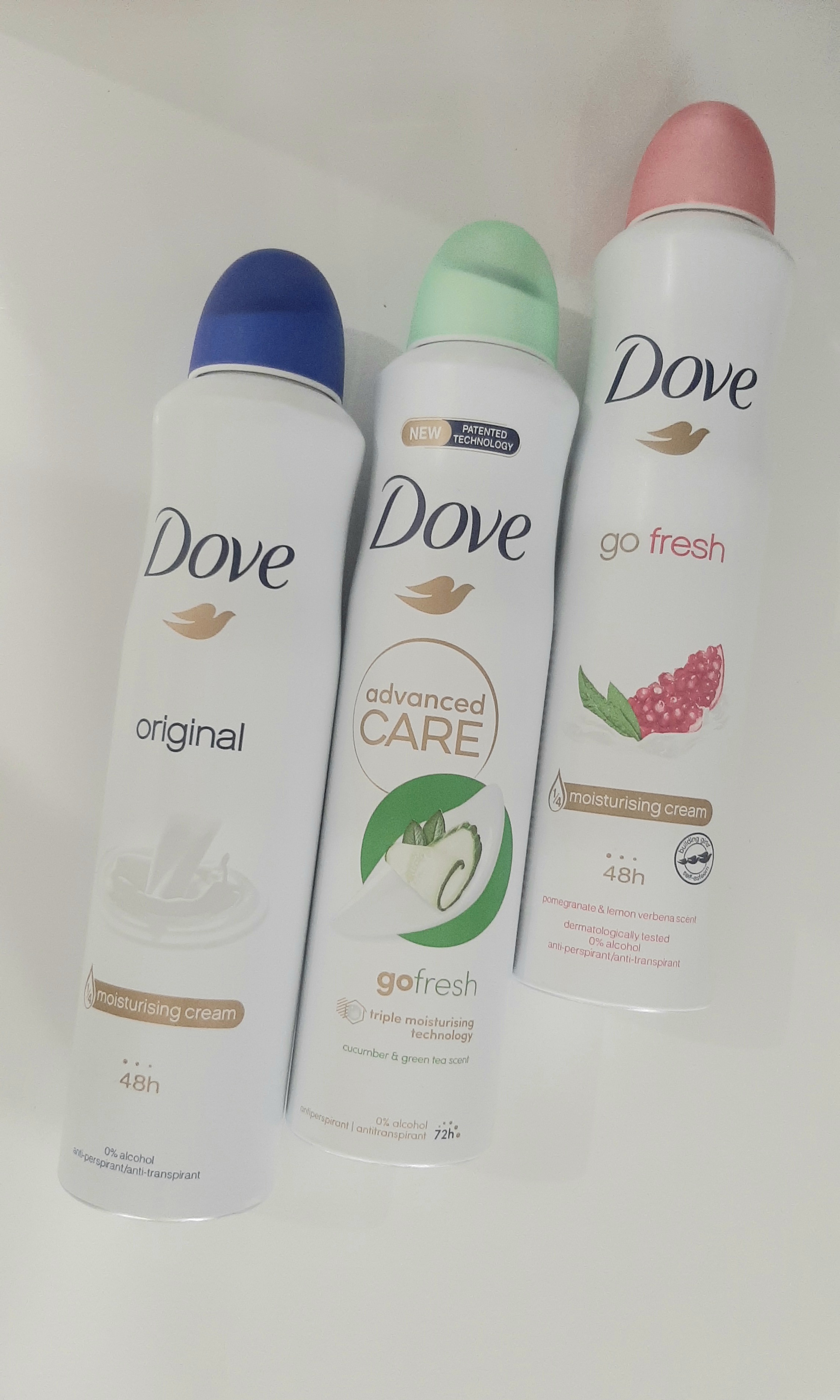 اسپری ضدتعریق و دئودورانت داو Dove اورجینال محصول انگلستان UK